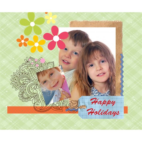 Kids, Fun, Child, Play, Happy By Jo Jo 14  x 11  x 1.5  Stretched Canvas