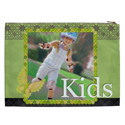Kids , Flower , Happy, Fun By Man Back