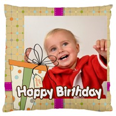 merry christmas, xmas, happy new year - Large Cushion Case (Two Sides) merry christmas, xmas, happy new year - Large Cushion Case (Two Sides)