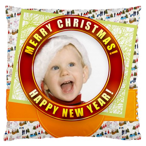 Merry Christmas, Xmas, Happy New Year  By Man Front