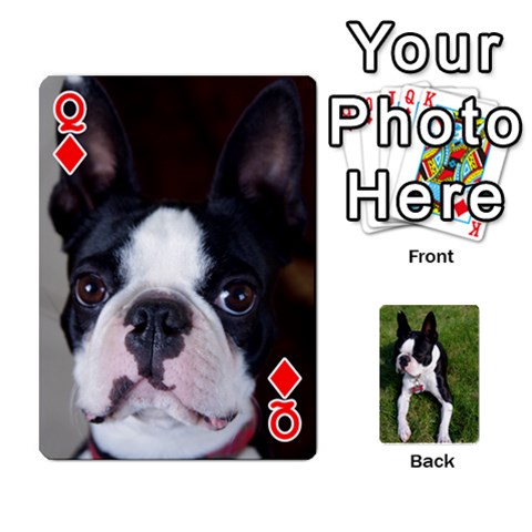 Queen Dominocards By Daniel Rubinstein Front - DiamondQ