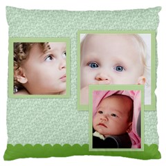 love, kids, happy, fun, family, holiday - Large Cushion Case (One Side)