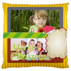 love, kids, happy, fun, family, holiday - Large Cushion Case (One Side)