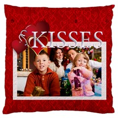 love, kids, happy, fun, family, holiday - Large Cushion Case (One Side) love, kids, happy, fun, family, holiday - Large Cushion Case (One Side)
