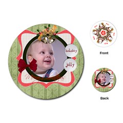 Playing Cards Single Design (Round)