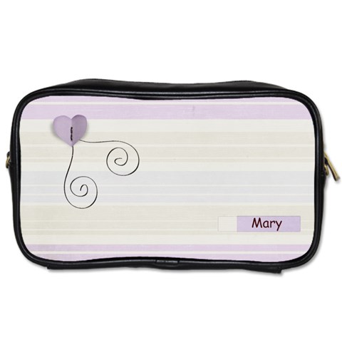 Toiletries Bag (one Side) By Deca Front