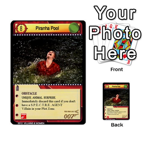James Bond Ccg 2012: Villains And Women Part Front 31