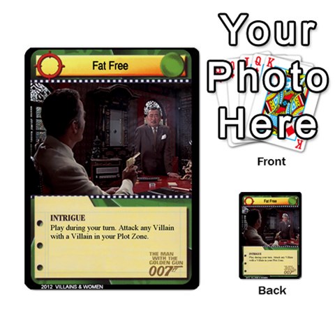James Bond Ccg 2012: Villains And Women Part Front 45