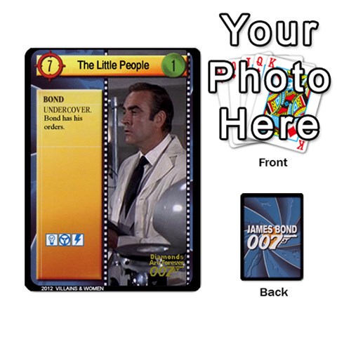 James Bond Ccg 2012: Villains And Women Part Front - Heart6