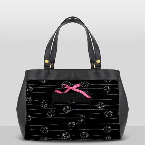 Oversize Office Handbag (one Side) By Deca Front