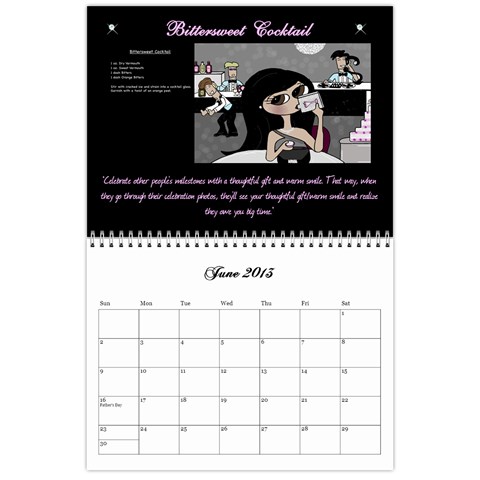 Cocktail Calendar 2013 Jun 2013