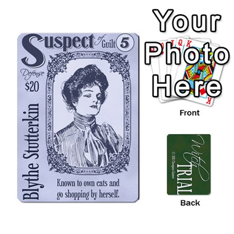Witch Trial Deck 1 By Jim Chaney Front - Heart3