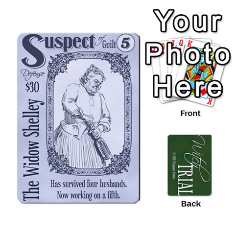 Witch Trial Deck 1 By Jim Chaney Front - Heart6