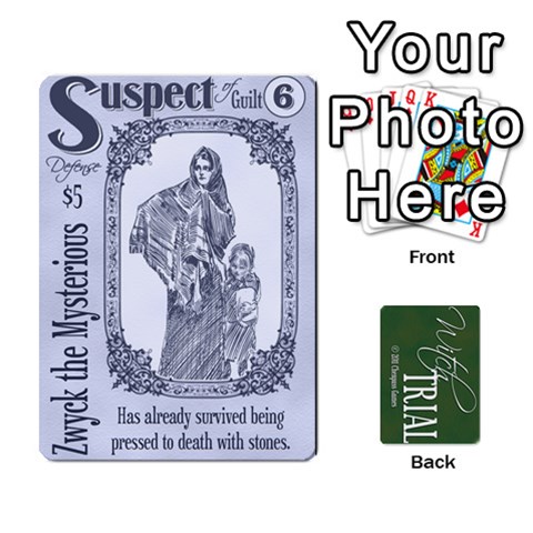 Witch Trial Deck 1 By Jim Chaney Front - Heart7