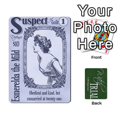 Witch Trial Deck 1 By Jim Chaney Front - Spade4