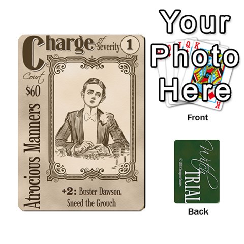 Queen Witch Trial Deck 1 By Jim Chaney Front - HeartQ