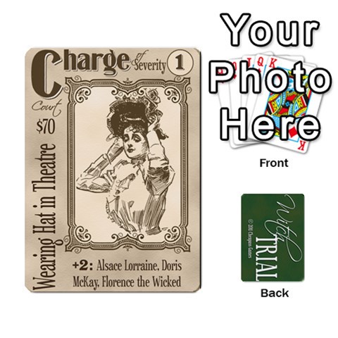 Ace Witch Trial Deck 1 By Jim Chaney Front - HeartA