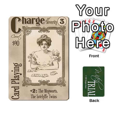 Witch Trial Deck 1 By Jim Chaney Front - Diamond9