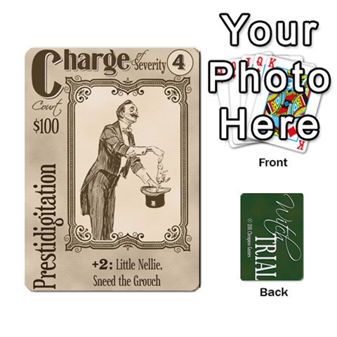 Queen Witch Trial Deck 1 By Jim Chaney Front - DiamondQ