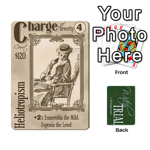 King Witch Trial Deck 1 By Jim Chaney Front - DiamondK