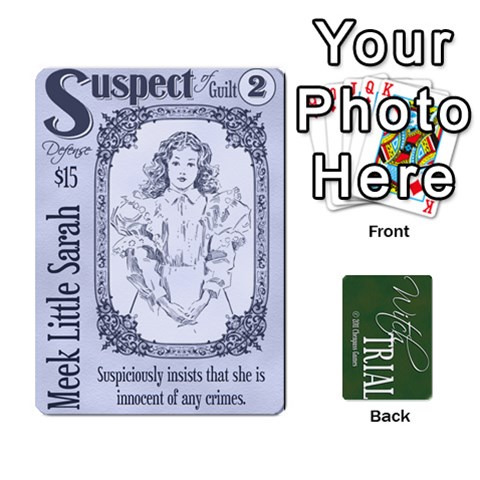Witch Trial Deck 1 By Jim Chaney Front - Spade6