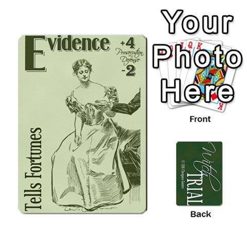 Queen Witch Trial Deck 1 By Jim Chaney Front - ClubQ
