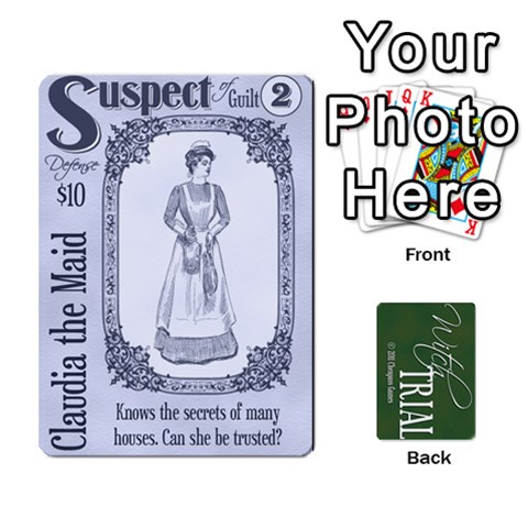 Witch Trial Deck 1 By Jim Chaney Front - Spade7