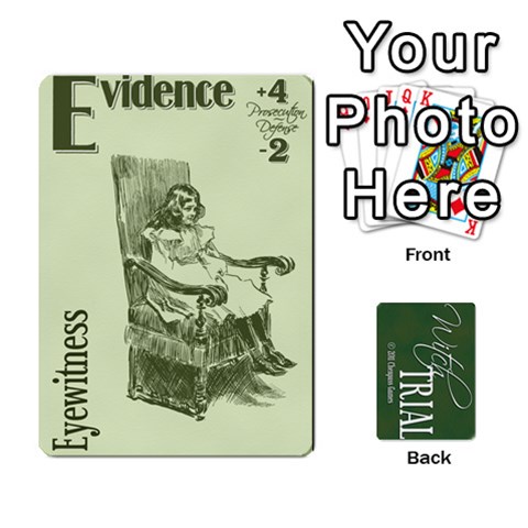 King Witch Trial Deck 1 By Jim Chaney Front - ClubK