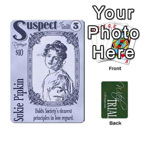 Witch Trial Deck 1 By Jim Chaney Front - Spade8