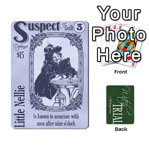 Witch Trial Deck 1 By Jim Chaney Front - Spade9