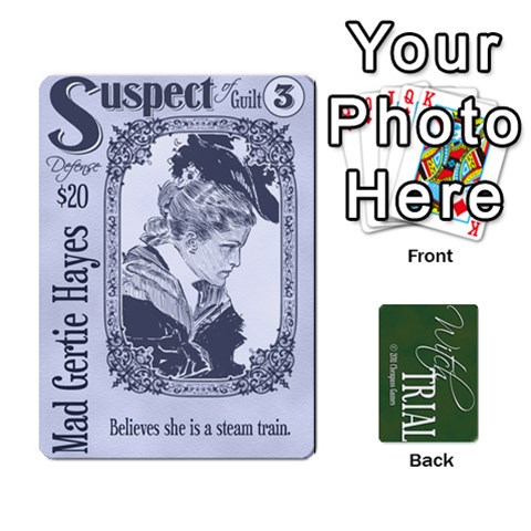 Jack Witch Trial Deck 1 By Jim Chaney Front - SpadeJ