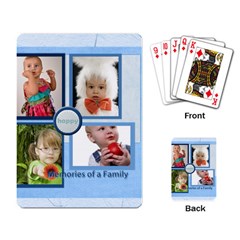 kids, fun, child, play, happy - Playing Cards Single Design (Rectangle)