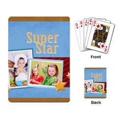 kids, fun, child, play, happy - Playing Cards Single Design (Rectangle)