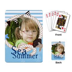 kids, fun, child, play, happy - Playing Cards Single Design (Rectangle)