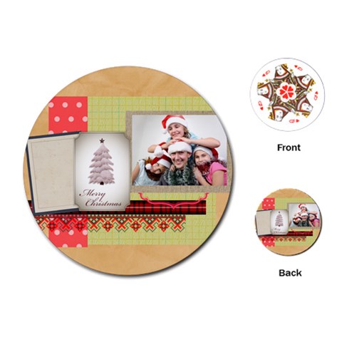 Merry Christmas, Happy New Year, Xmas By Jo Jo Front