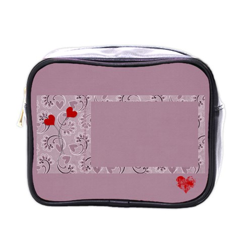 Mini Toiletries Bag (one Side) By Deca Front