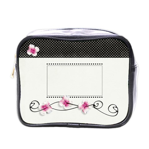 Mini Toiletries Bag (one Side) By Deca Front