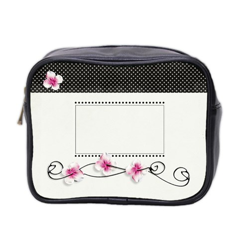 Mini  Toiletries Bag (two Sides) By Deca Front