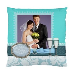 wedding of blue - Standard Cushion Case (Two Sides)