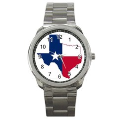 Texas Flag - Sport Metal Watch