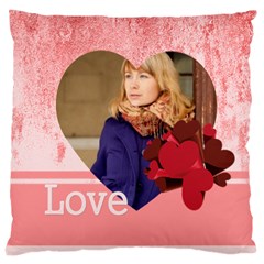 love - Large Cushion Case (One Side)