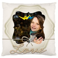 love - Large Cushion Case (One Side)