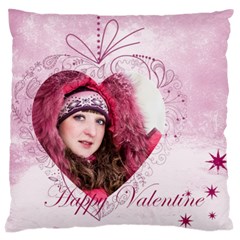 love - Large Cushion Case (One Side)