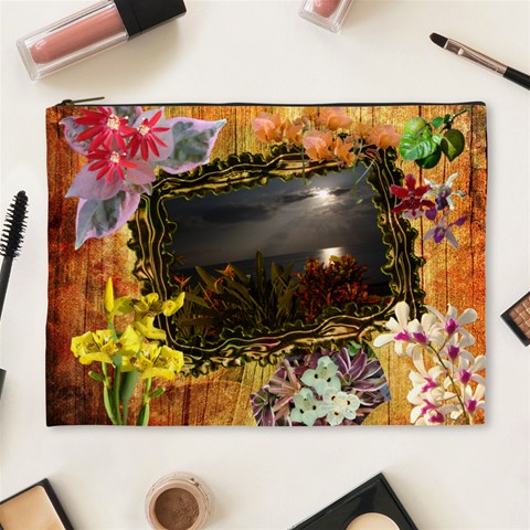 2013 99 Cosmetic Bag Flower2 By Ellan Front