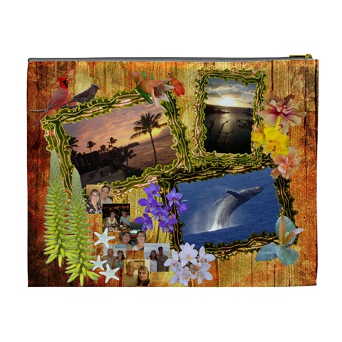 2013 99 Cosmetic Bag Flower2 By Ellan Back