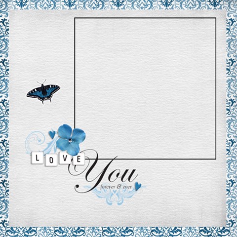 Captivating Pages By One Of A Kind Design Studio 12 x12  Scrapbook Page - 1
