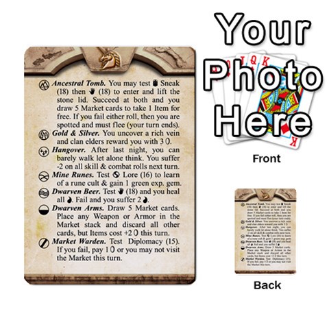 Cities Of Adventure: Reference Cards By J C  Hendee Front 8