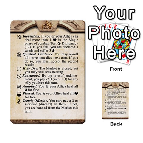 Cities Of Adventure: Reference Cards By J C  Hendee Front 11
