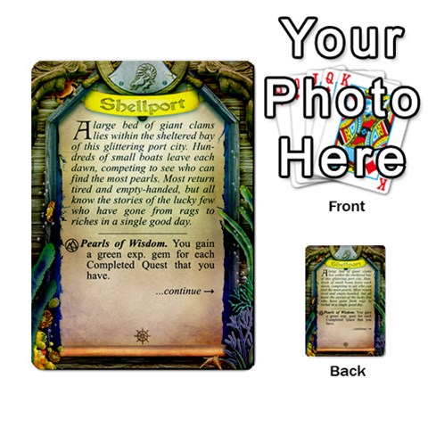 Cities Of Adventure: Reference Cards By J C  Hendee Back 15