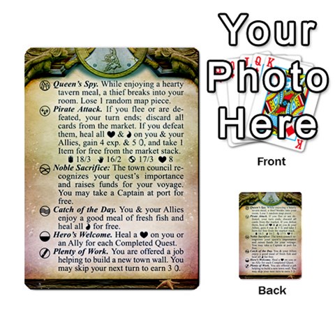 Cities Of Adventure: Reference Cards By J C  Hendee Front 20